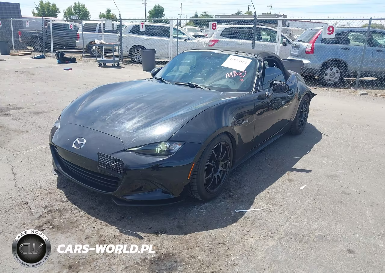 2016 Mazda Mx-5 Miata Club VIN:JM1NDAC79G0105350 - 2