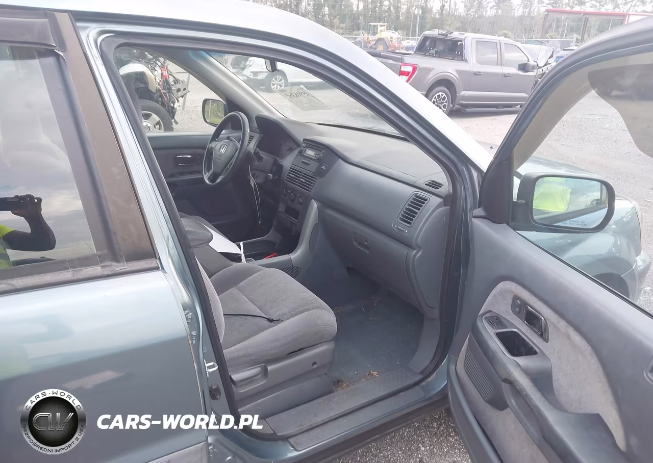 2005 Honda Pilot Lx VIN:2HKYF18125H547561 - 5