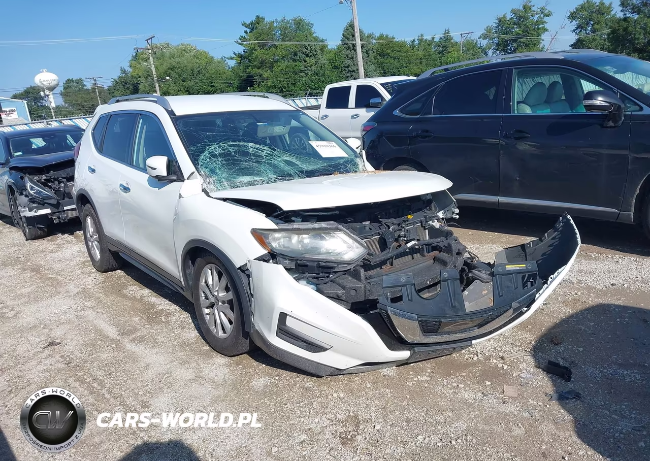 2017 Nissan Rogue Sv VIN:KNMAT2MT3HP585817 - 1