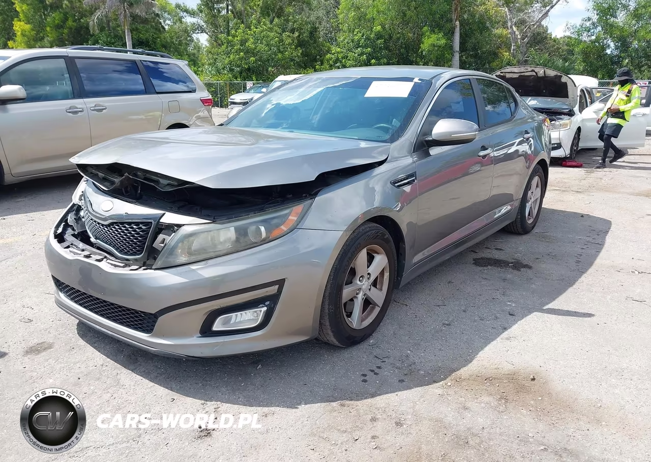 2014 Kia Optima Lx VIN:5XXGM4A77EG281970 - 2