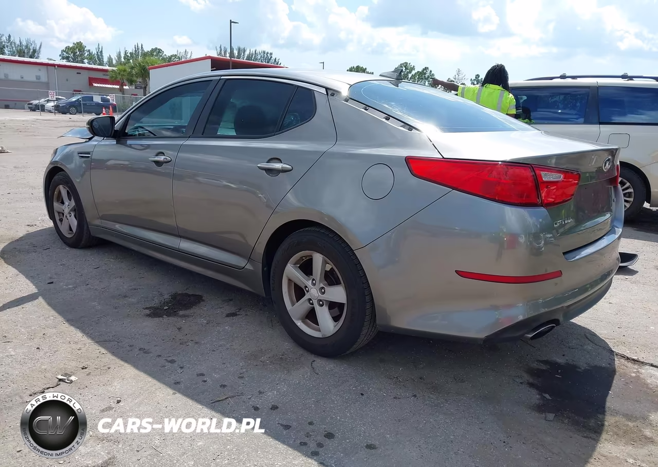 2014 Kia Optima Lx VIN:5XXGM4A77EG281970 - 3