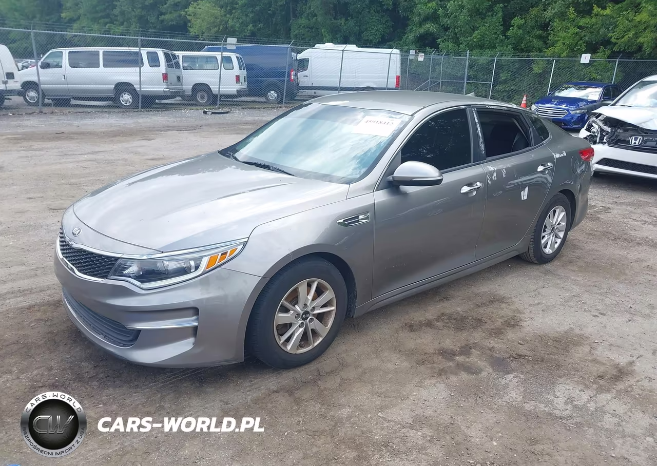 2016 Kia Optima Lx VIN:5XXGT4L3XGG092729 - 2