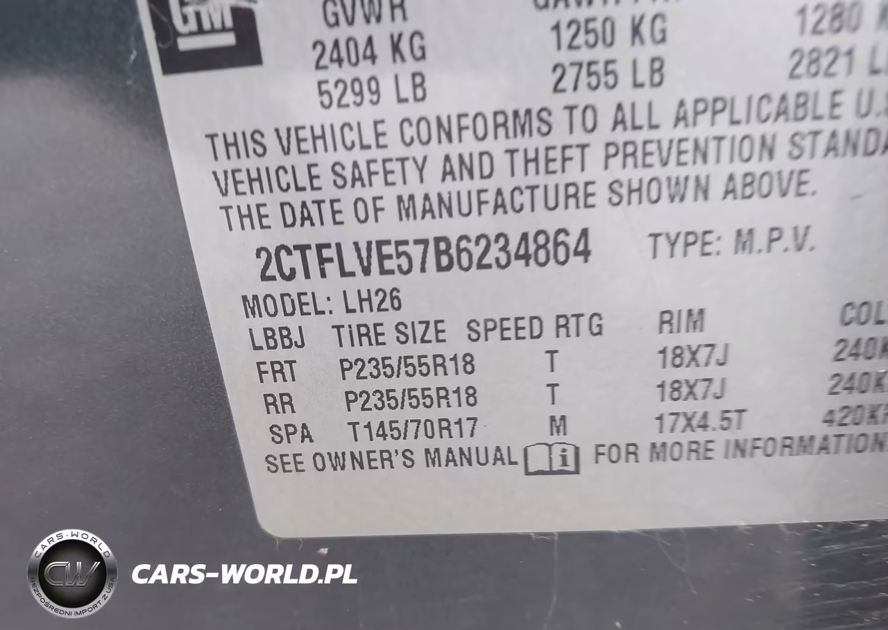 2011 GMC Terrain Slt-1 VIN:2CTFLVE57B6234864 - 9