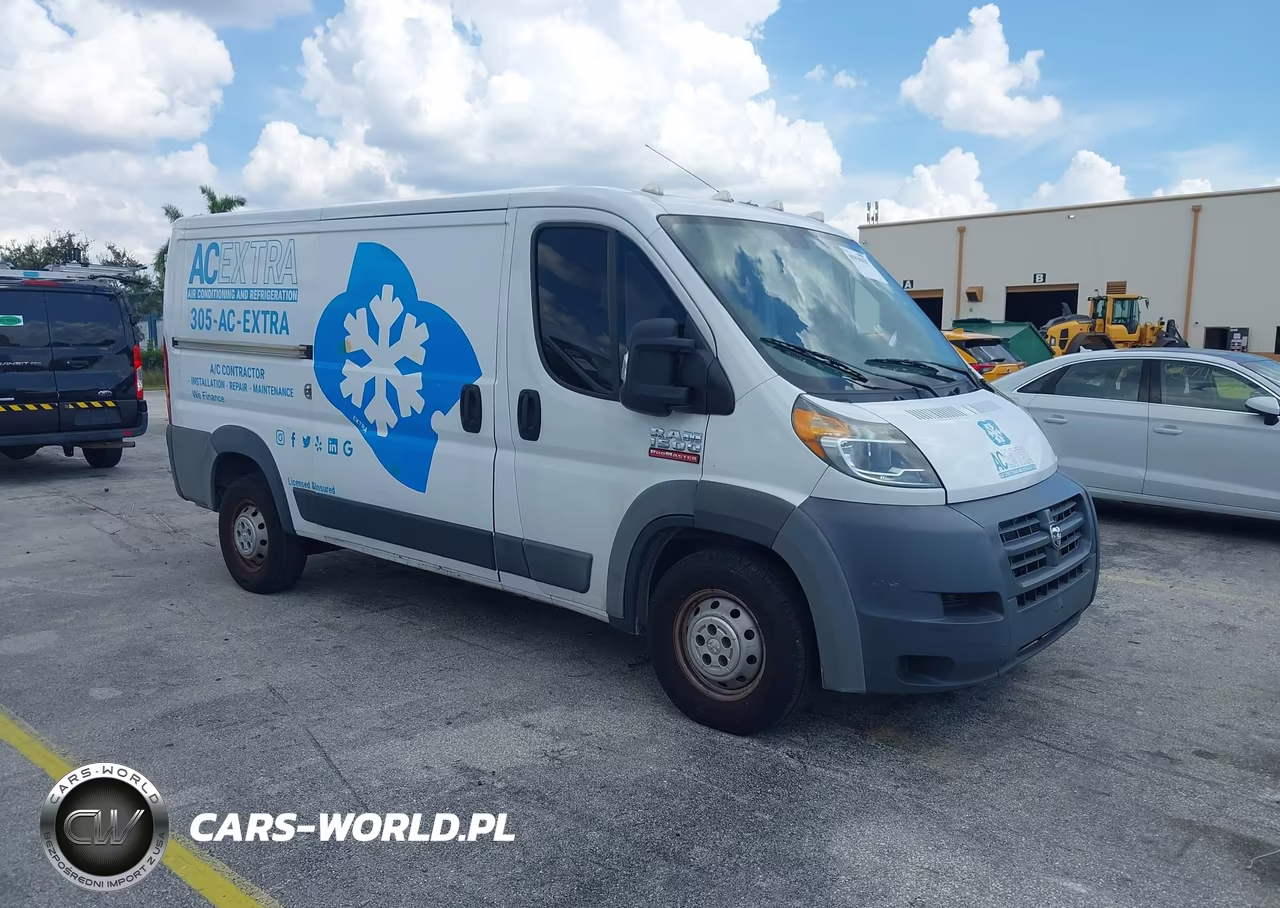 2017 Ram Promaster 1500 Low Roof 136 Wb – zdjęcie 1 z 18