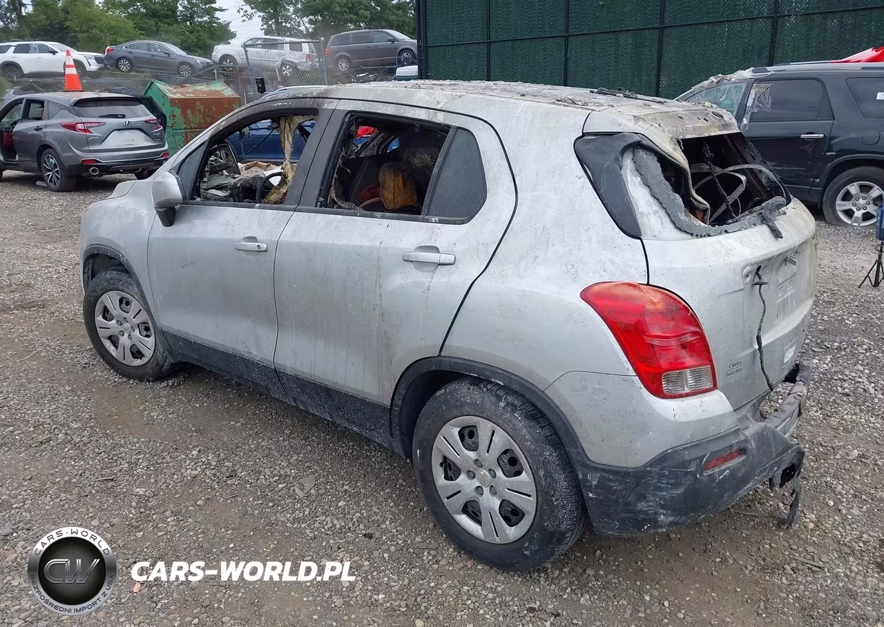 2015 Chevrolet Trax 1Ls VIN:KL7CJKSB5FB206865 - 3