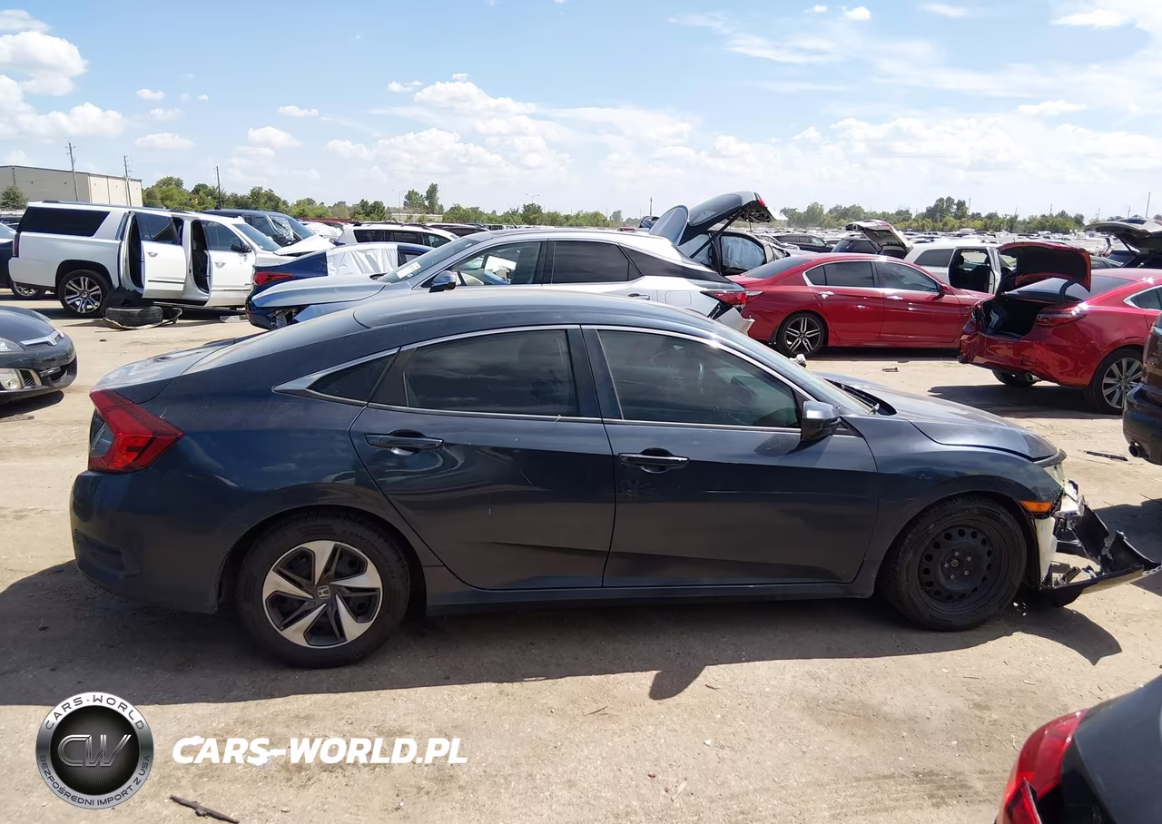 2019 Honda Civic Lx VIN:19XFC2F60KE043224 - 13
