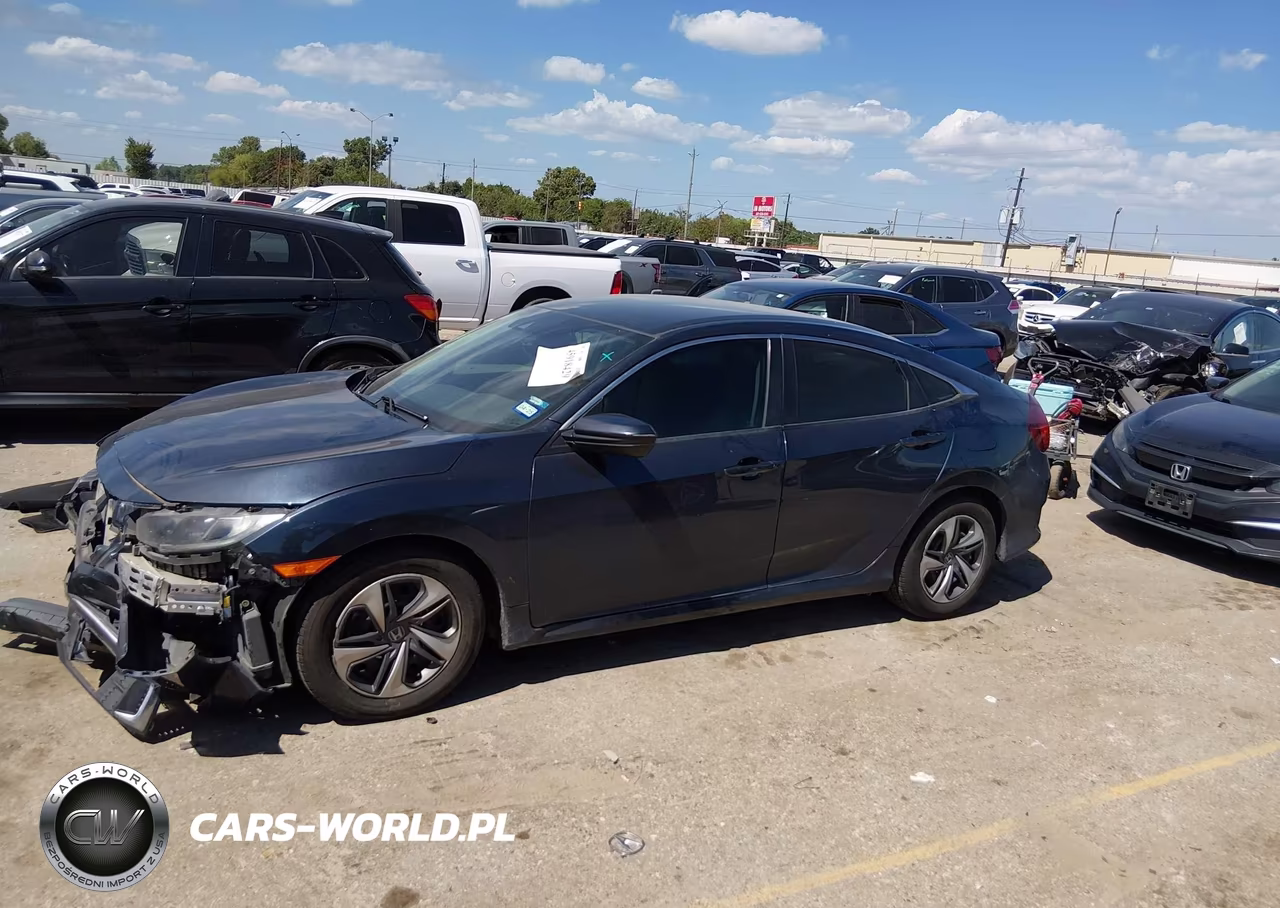 2019 Honda Civic Lx VIN:19XFC2F60KE043224 - 14