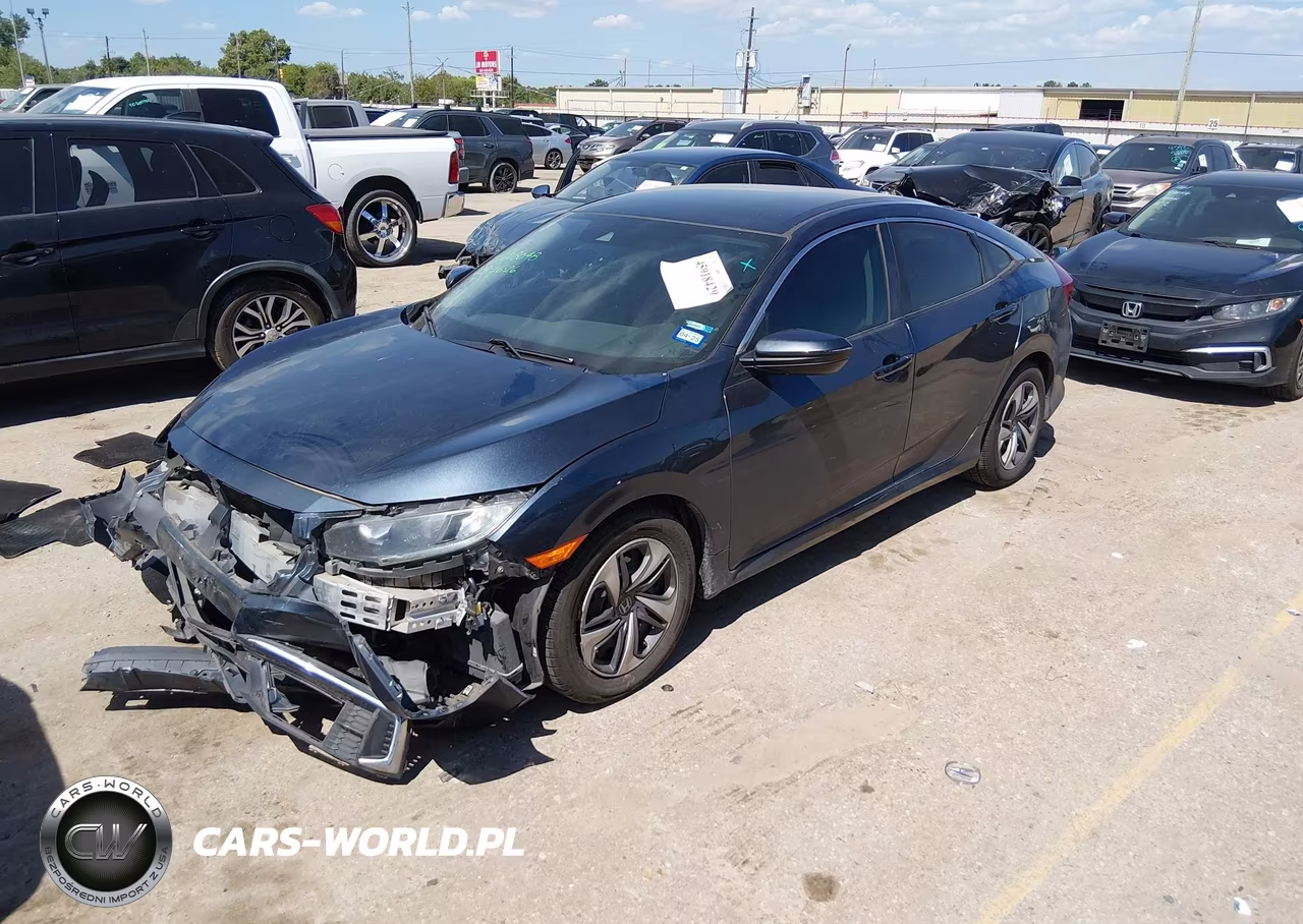 2019 Honda Civic Lx VIN:19XFC2F60KE043224 - 2