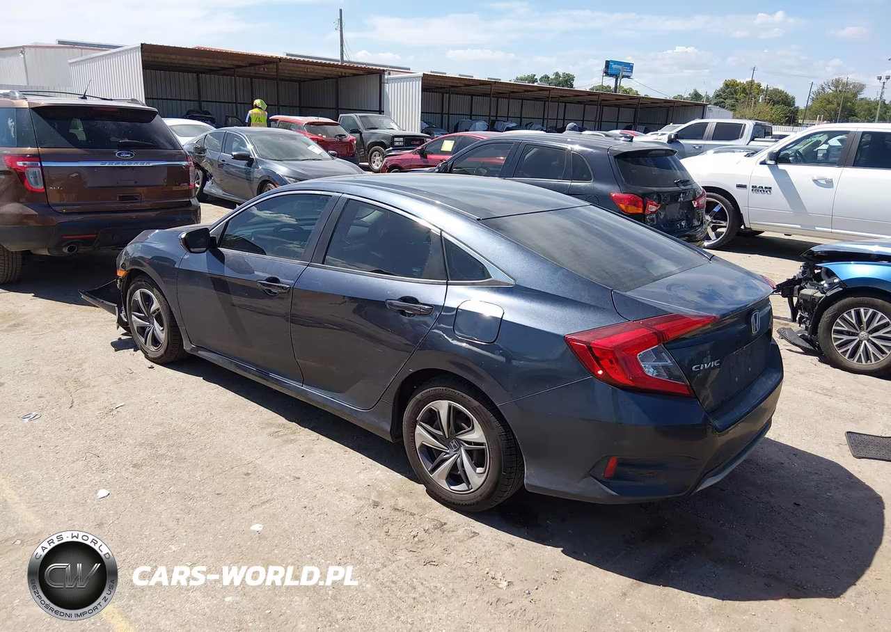 2019 Honda Civic Lx VIN:19XFC2F60KE043224 - 3