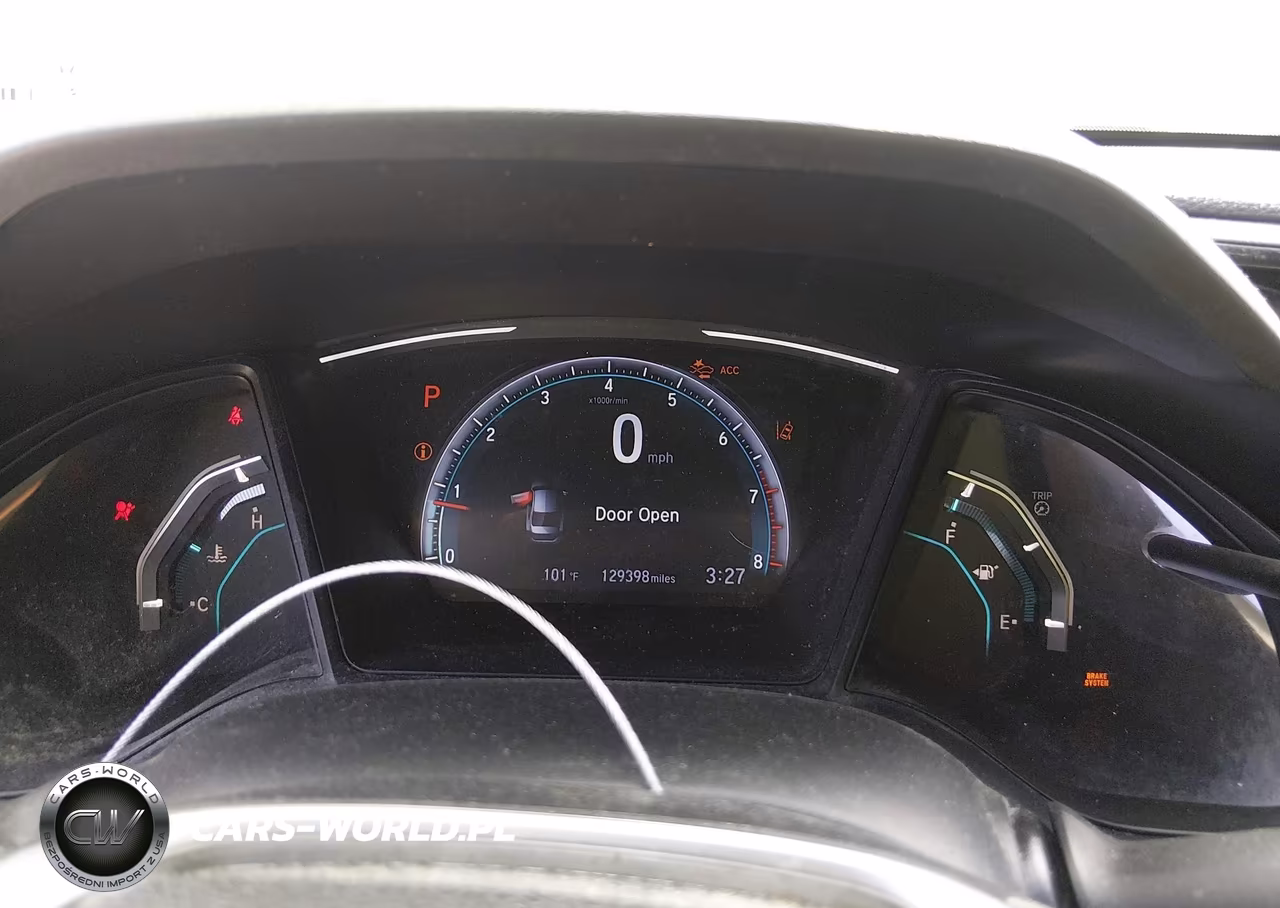 2019 Honda Civic Lx VIN:19XFC2F60KE043224 - 7
