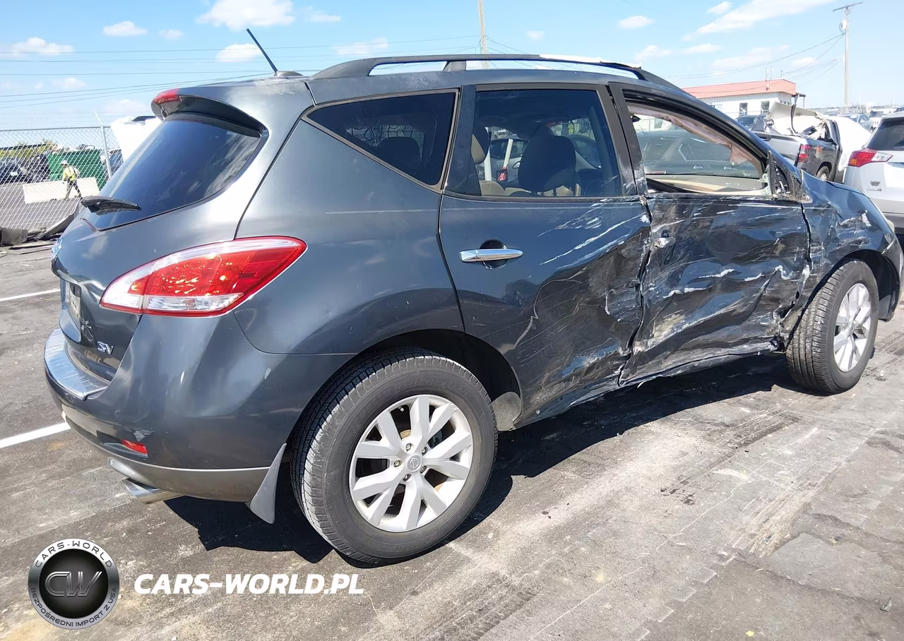 2011 Nissan Murano Sv VIN:JN8AZ1MU0BW054769 - 4