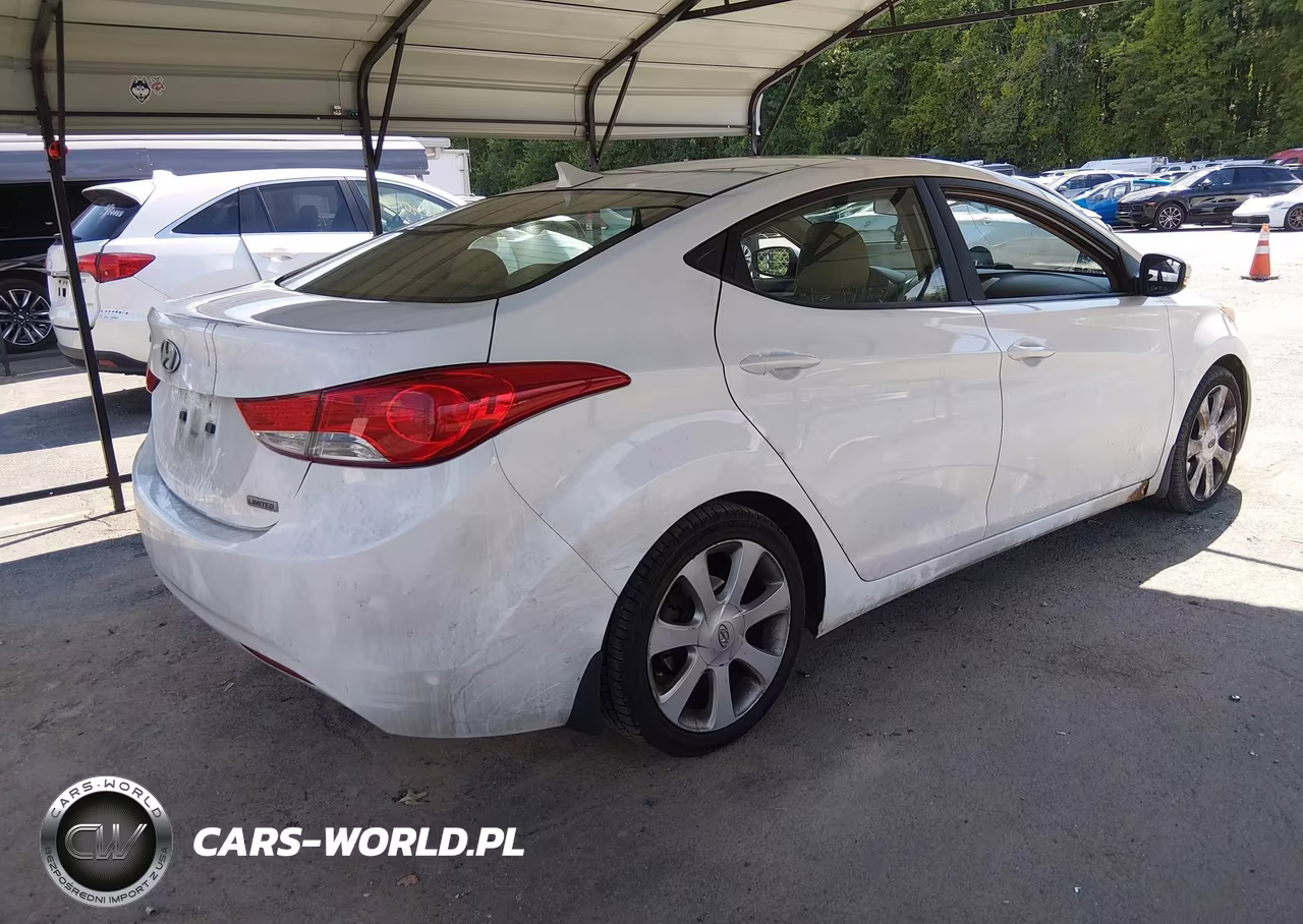 2013 Hyundai Elantra Limited VIN:5NPDH4AE6DH183165 - 4