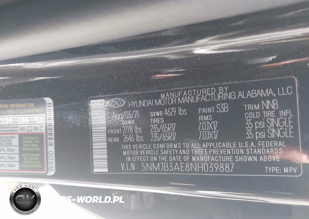 2022 Hyundai Tucson Sel VIN:5NMJB3AE8NH039887 - 9