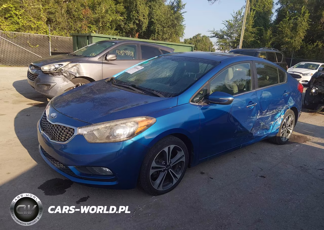 2014 Kia Forte Ex VIN:KNAFZ4A89E5088372 - 2