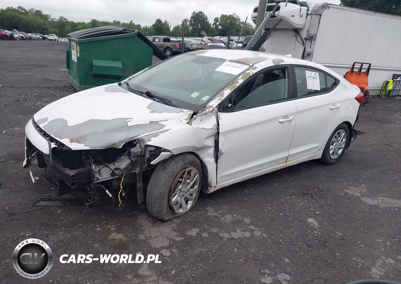 2017 Hyundai Elantra Se VIN:5NPD74LF0HH163640 - 2