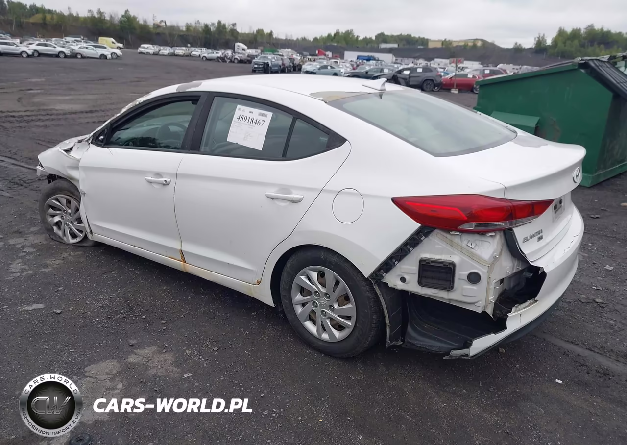 2017 Hyundai Elantra Se VIN:5NPD74LF0HH163640 - 3