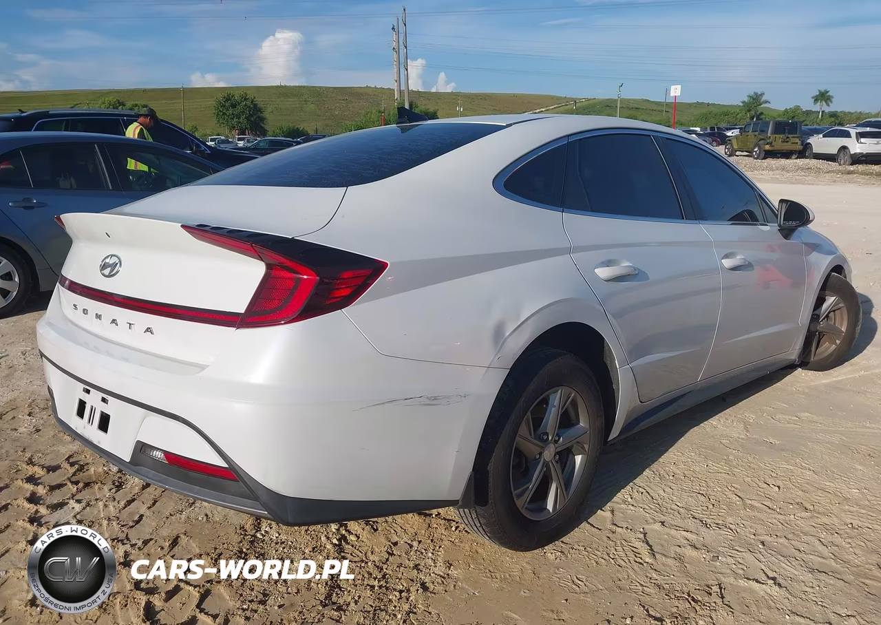 2021 Hyundai Sonata Se VIN:5NPEG4JAXMH075829 - 4