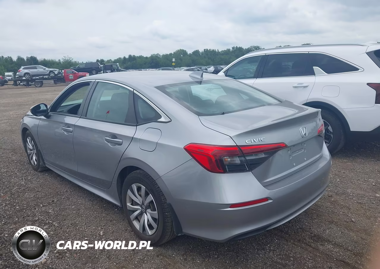 2022 Honda Civic Lx VIN:2HGFE2F27NH523228 - 3