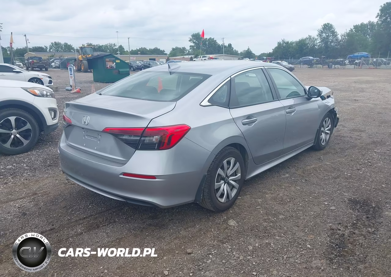2022 Honda Civic Lx VIN:2HGFE2F27NH523228 - 4