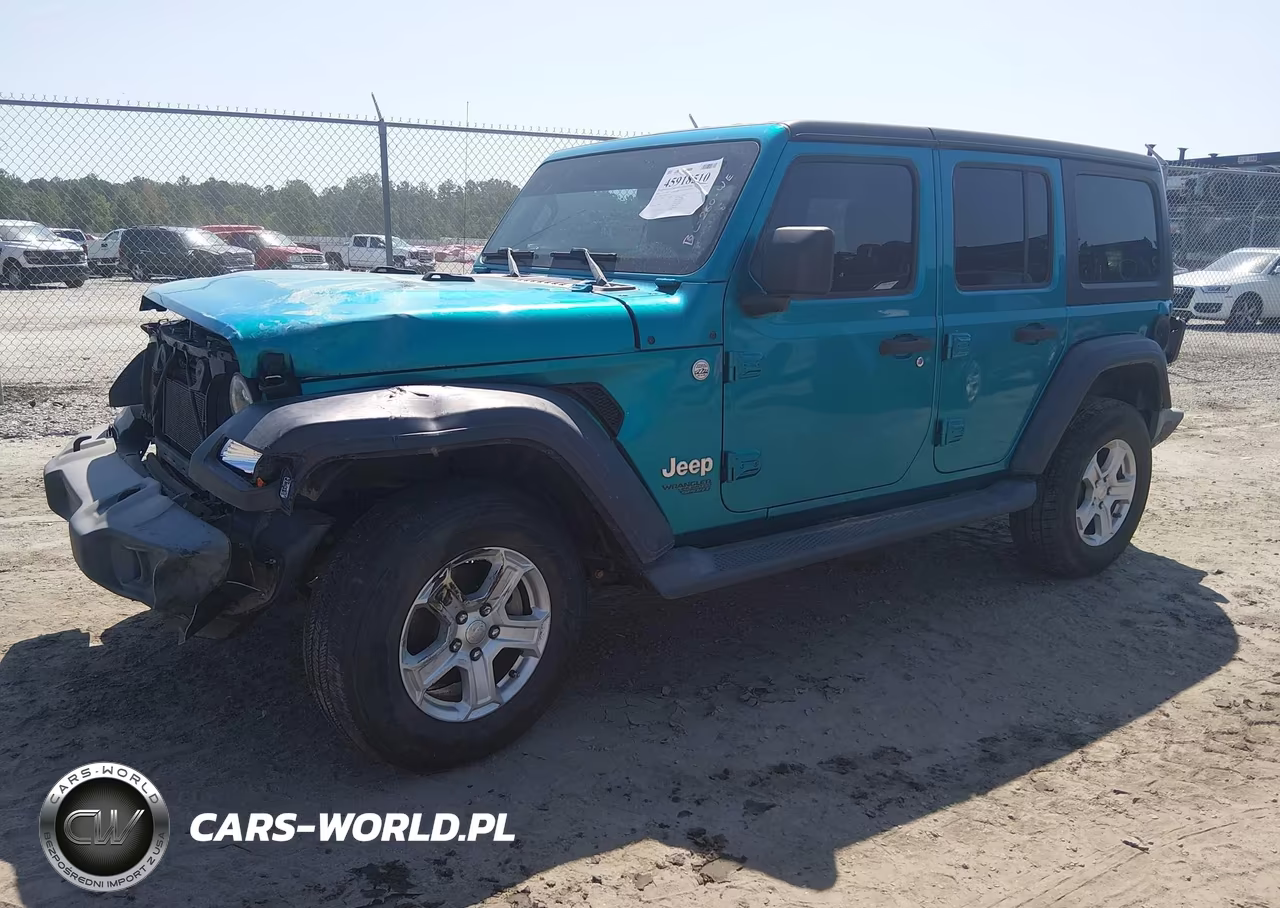 2019 Jeep Wrangler Unlimited Sport S 4X4 VIN:1C4HJXDN7KW617619 - 2
