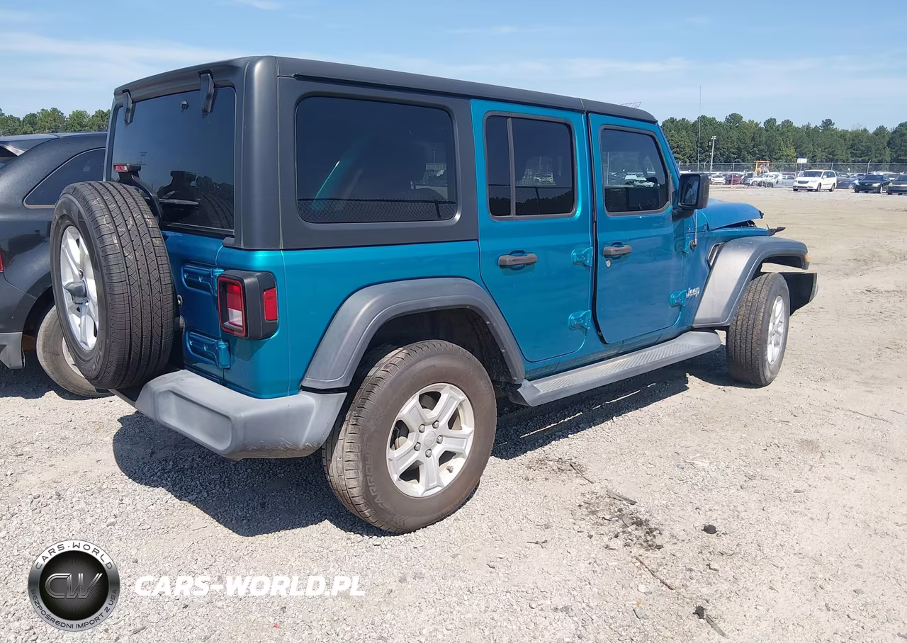 2019 Jeep Wrangler Unlimited Sport S 4X4 VIN:1C4HJXDN7KW617619 - 4