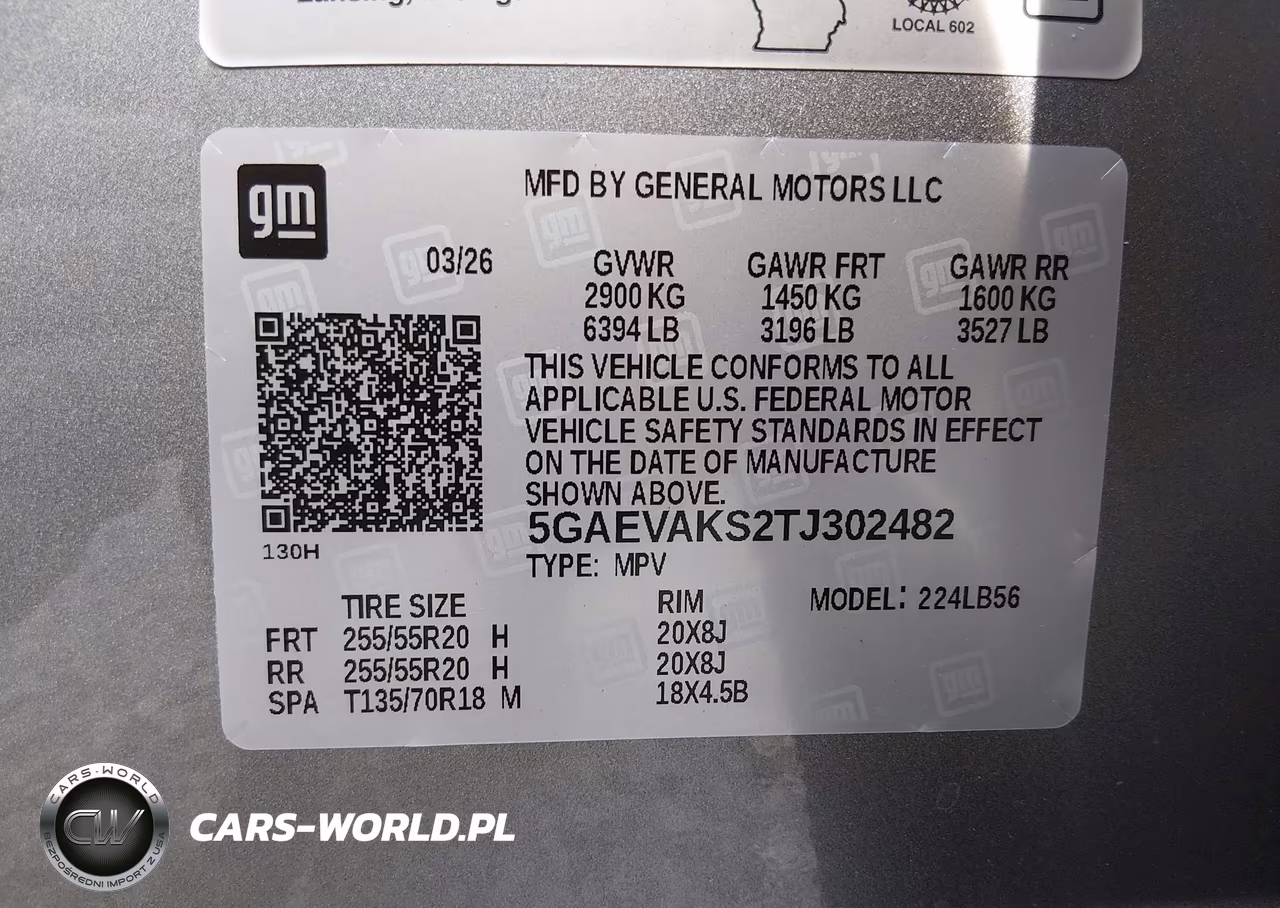 2026 Buick Enclave VIN:5GAEVAKS2TJ302482 - 9