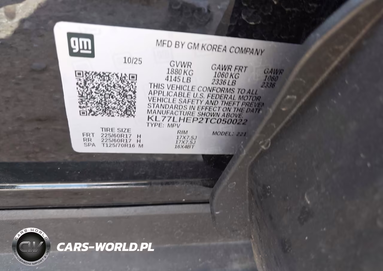 2026 Chevrolet Trax Fwd Lt VIN:KL77LHEP2TC050022 - 9