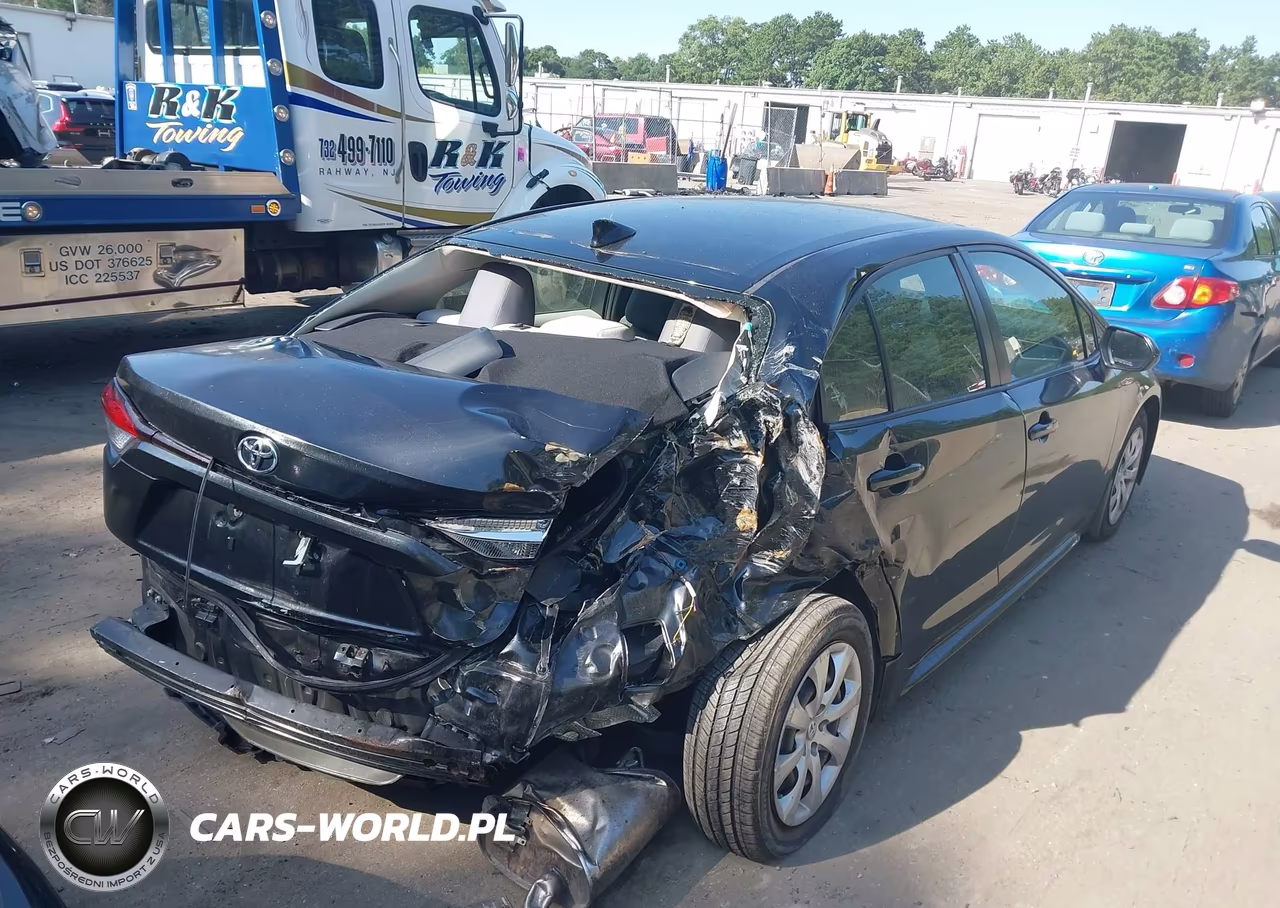 2022 Toyota Corolla Le VIN:JTDEPMAE1NJ209588 - 4