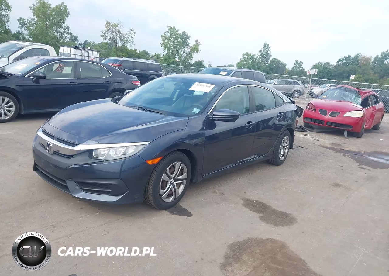2017 Honda Civic Lx VIN:19XFC2F51HE037867 - 2