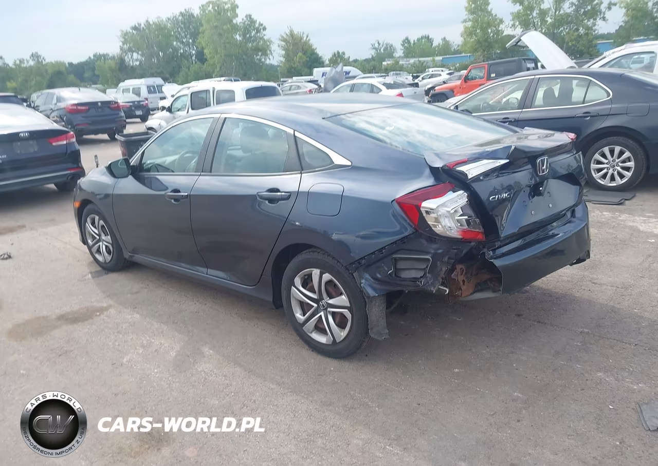 2017 Honda Civic Lx VIN:19XFC2F51HE037867 - 3