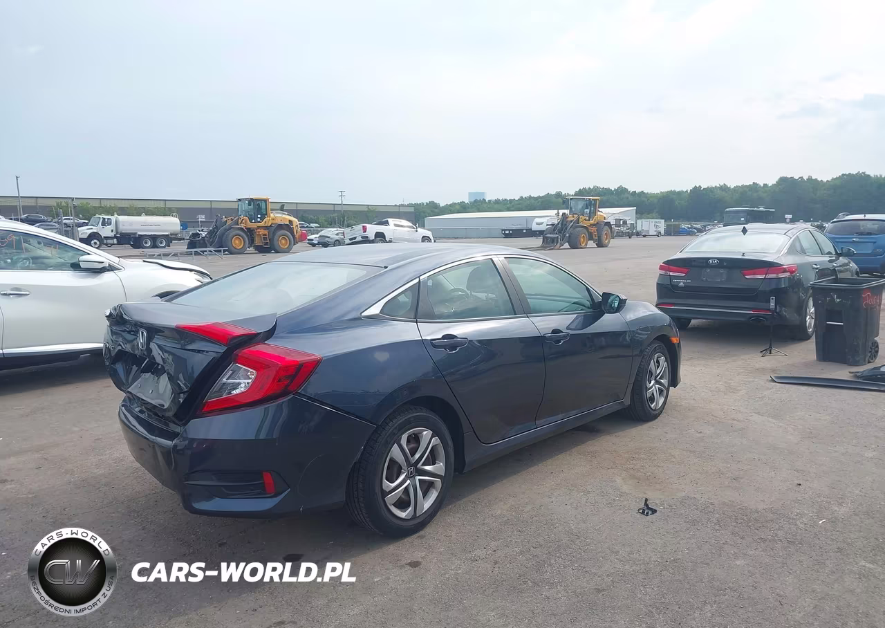 2017 Honda Civic Lx VIN:19XFC2F51HE037867 - 4