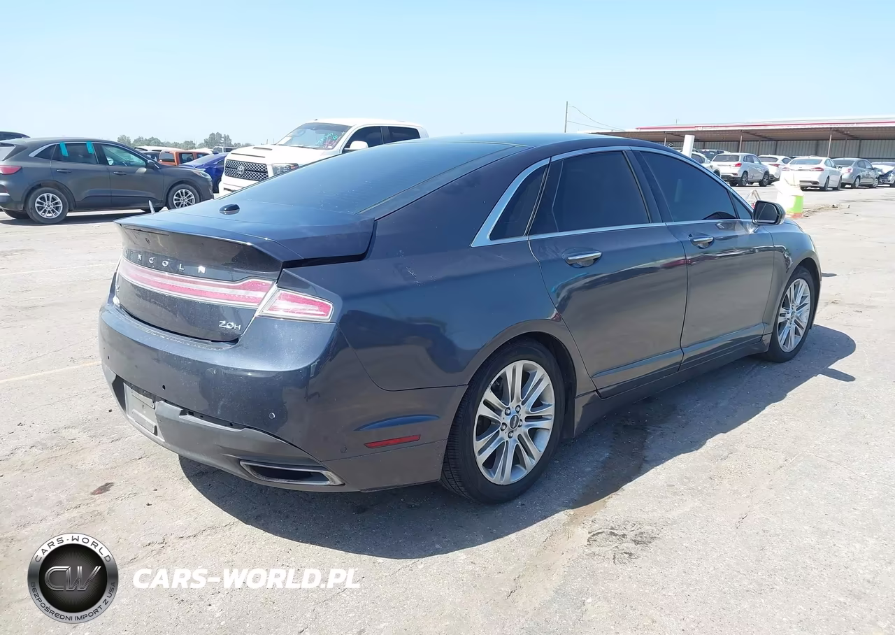 2013 Lincoln Mkz Hybrid VIN:3LN6L2LU1DR805180 - 4