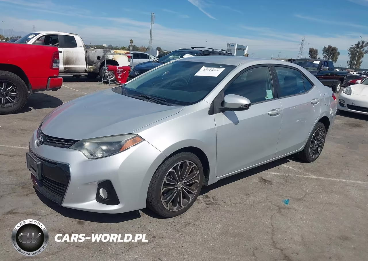 2016 Toyota Corolla S Plus VIN:5YFBURHE8GP449556 - 2