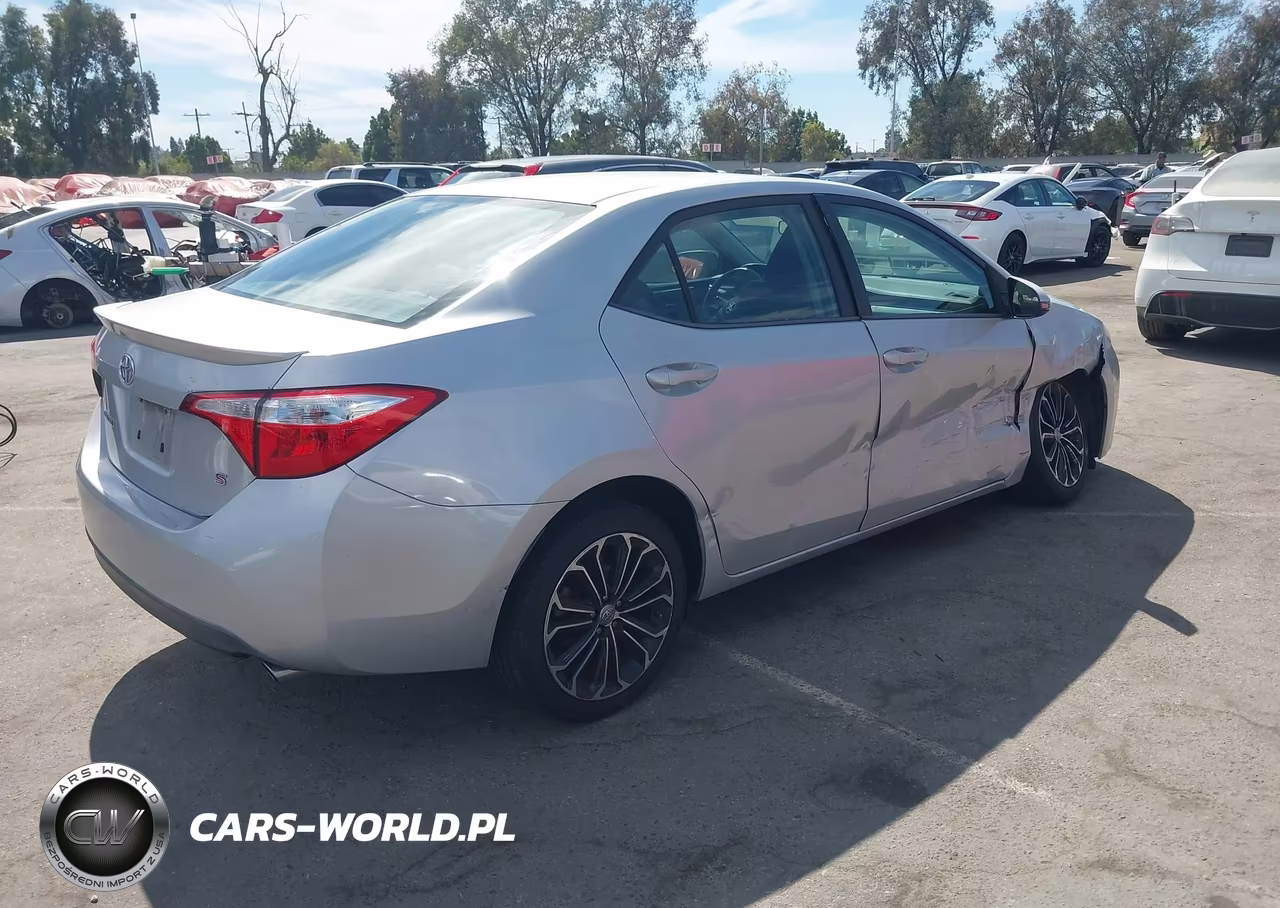 2016 Toyota Corolla S Plus VIN:5YFBURHE8GP449556 - 4