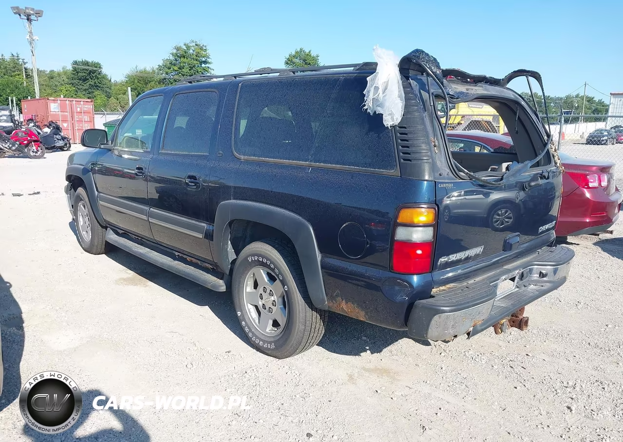 2005 Chevrolet Suburban 1500 Lt VIN:1GNFK16Z55J187843 - 3
