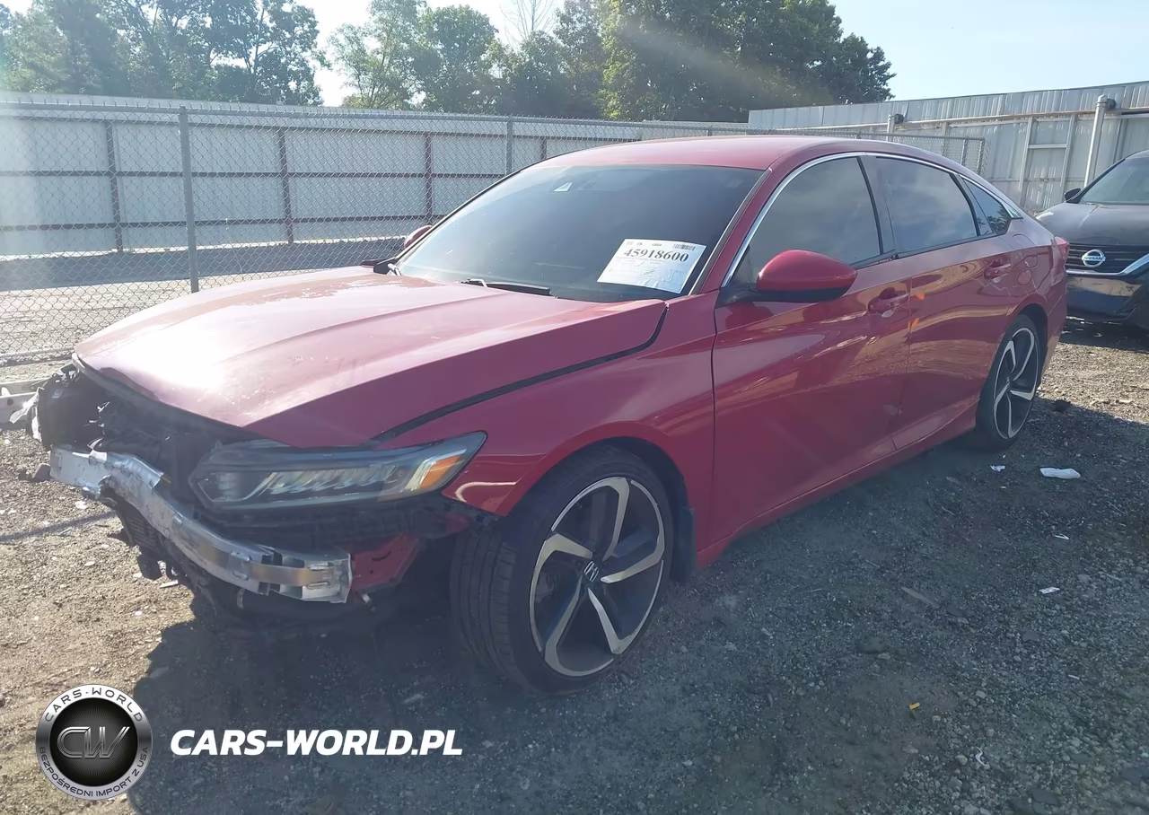 2019 Honda Accord Sport VIN:1HGCV1F31KA062995 - 2