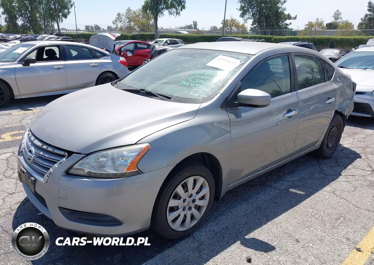 2014 Nissan Sentra S VIN:3N1AB7AP9EL682893 - 2