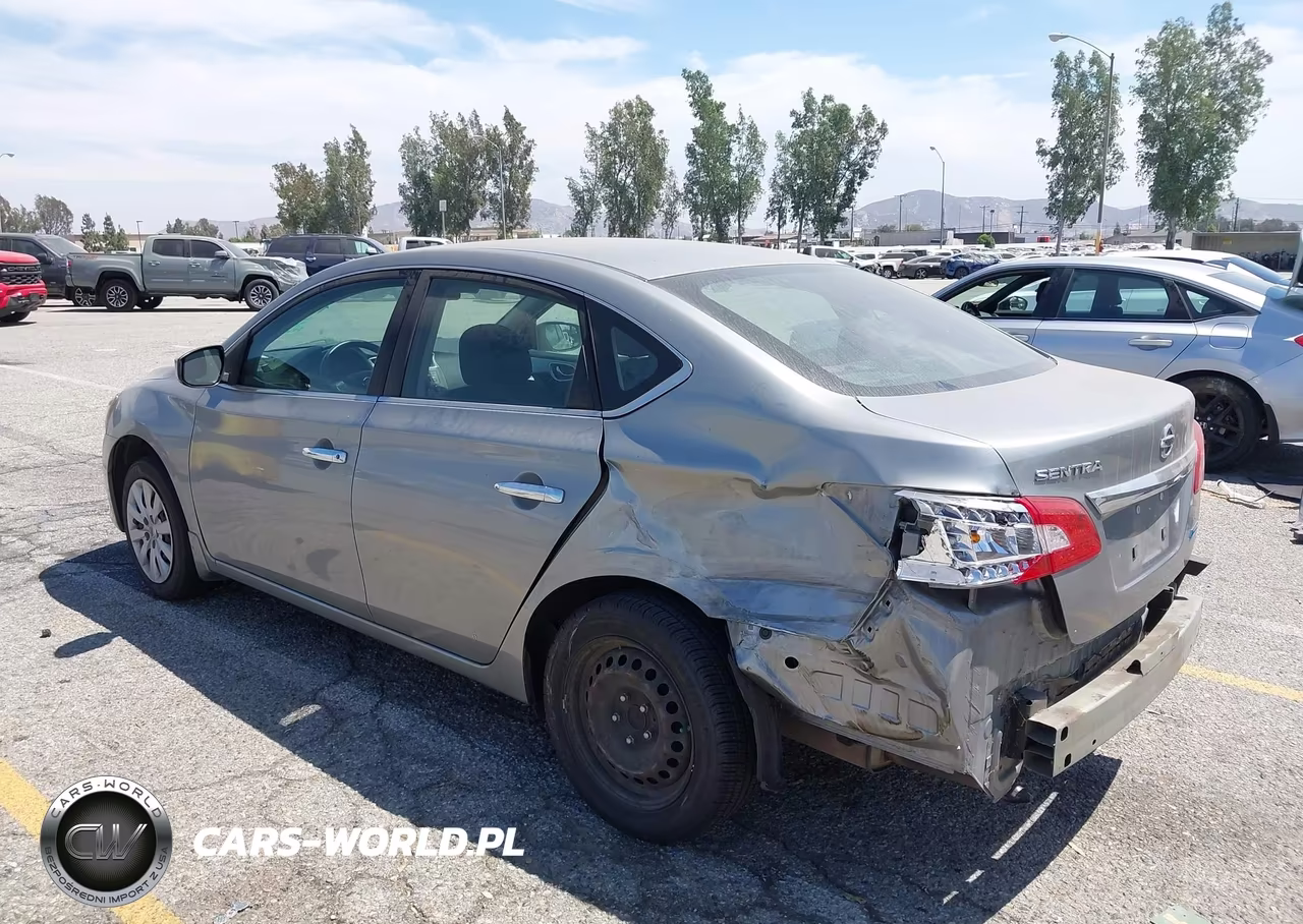 2014 Nissan Sentra S VIN:3N1AB7AP9EL682893 - 3