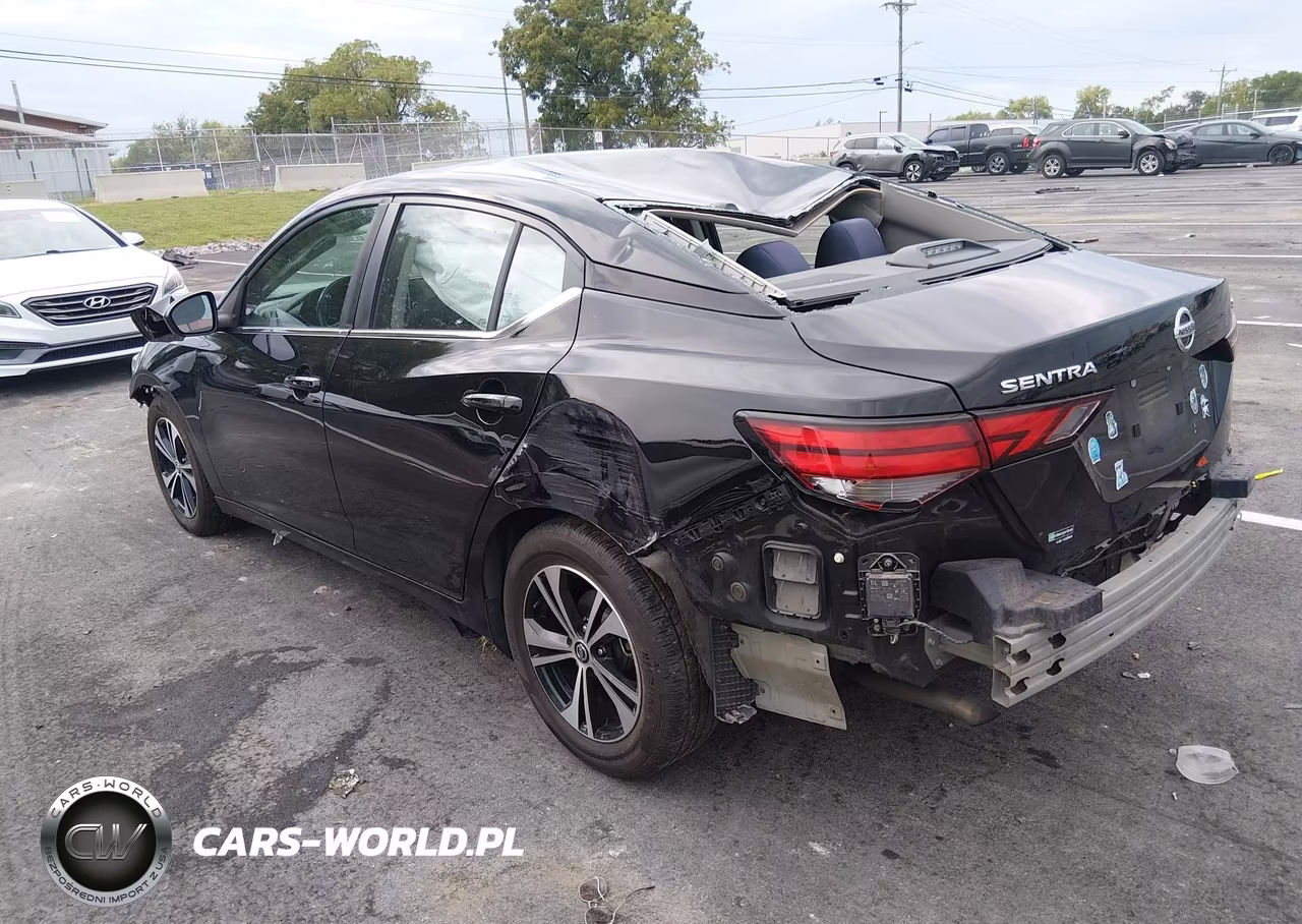 2021 Nissan Sentra Sv Xtronic Cvt VIN:3N1AB8CV2MY279714 - 3