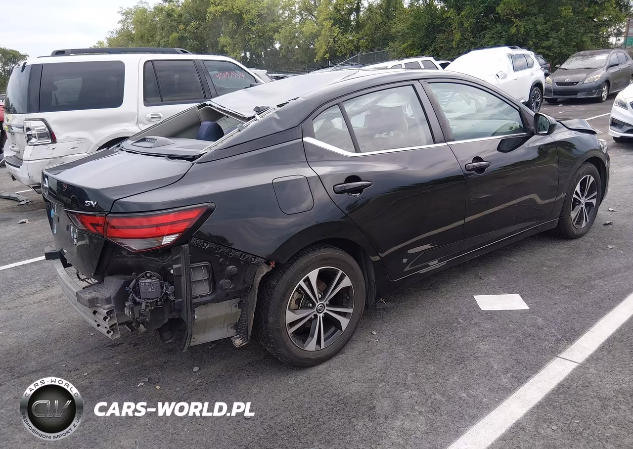 2021 Nissan Sentra Sv Xtronic Cvt VIN:3N1AB8CV2MY279714 - 4