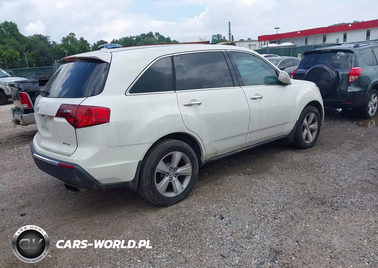2011 Acura Mdx VIN:2HNYD2H20BH524542 - 4