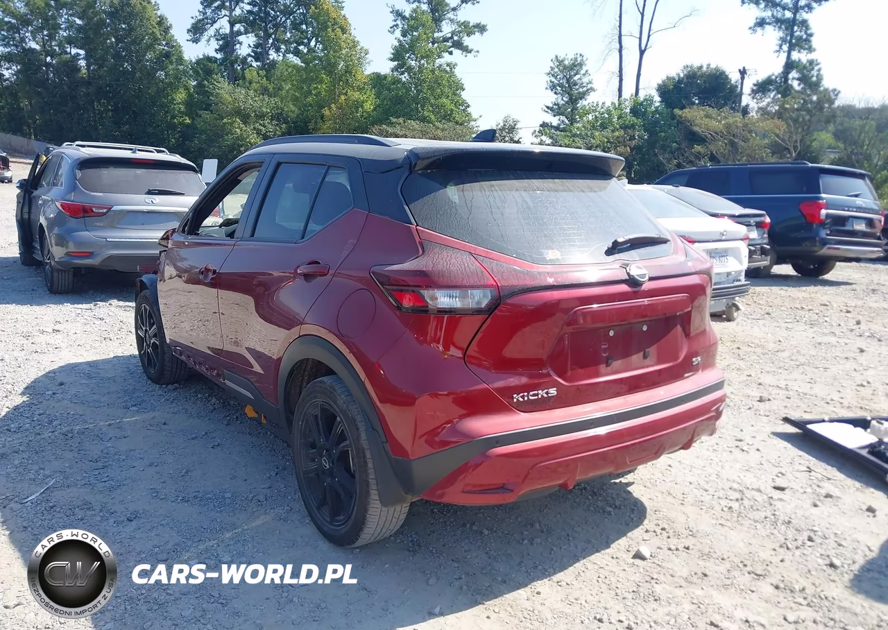 2022 Nissan Kicks Sr Xtronic Cvt VIN:3N1CP5DV5NL501927 - 3