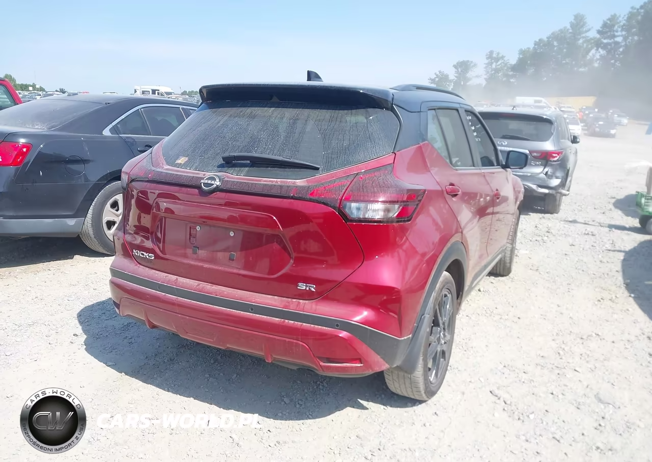 2022 Nissan Kicks Sr Xtronic Cvt VIN:3N1CP5DV5NL501927 - 4