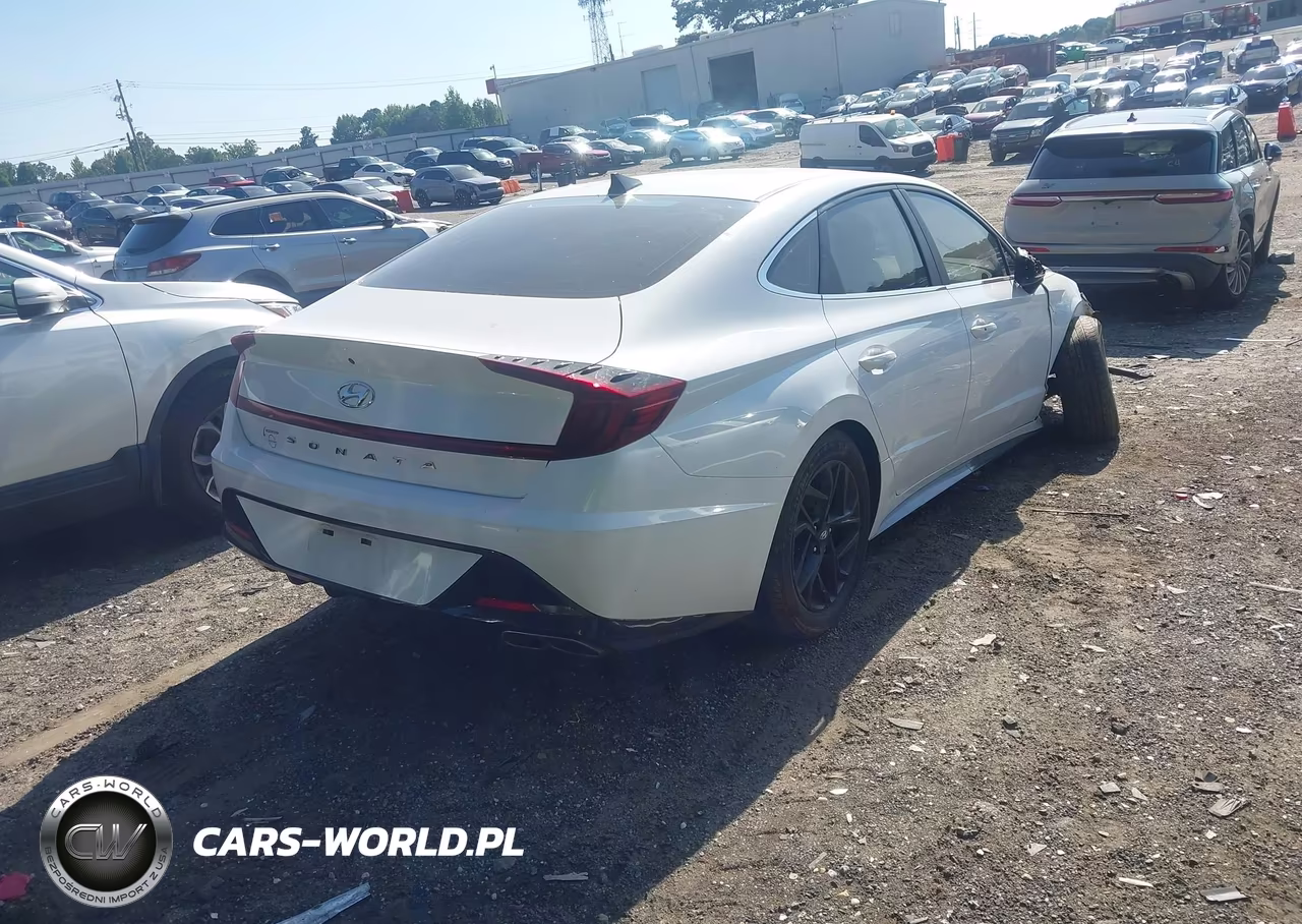 2023 Hyundai Sonata Sel VIN:KMHL64JA7PA259689 - 4