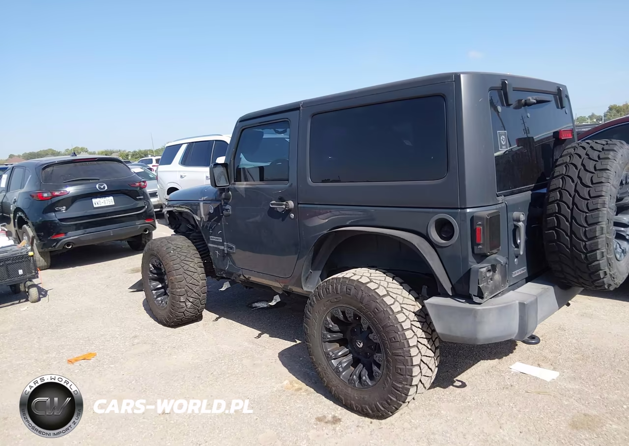 2018 Jeep Wrangler Jk Sport S 4X4 VIN:1C4GJWAG8JL812172 - 3