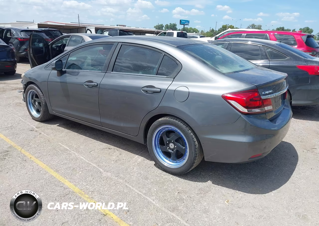 2013 Honda Civic Lx VIN:2HGFB2F58DH554456 - 3