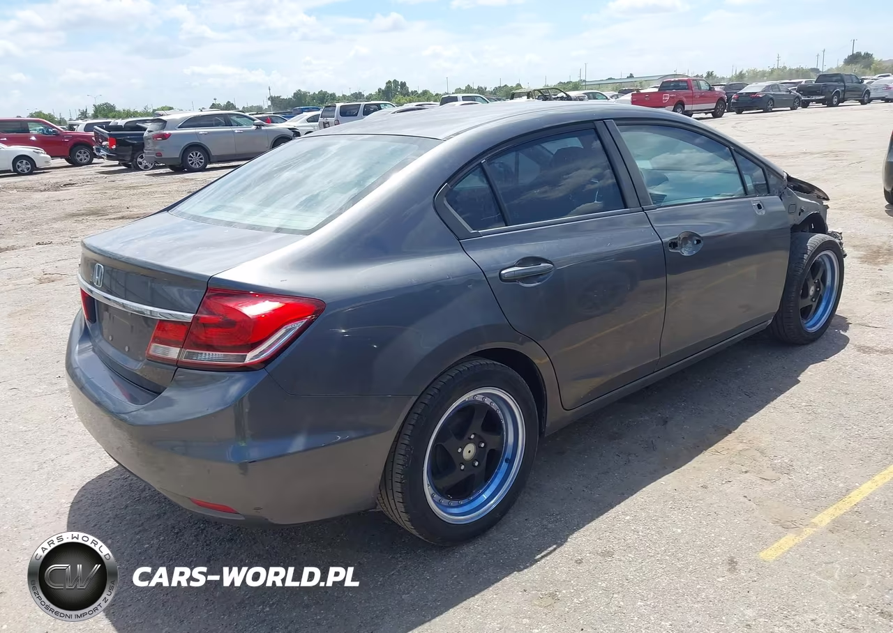 2013 Honda Civic Lx VIN:2HGFB2F58DH554456 - 4