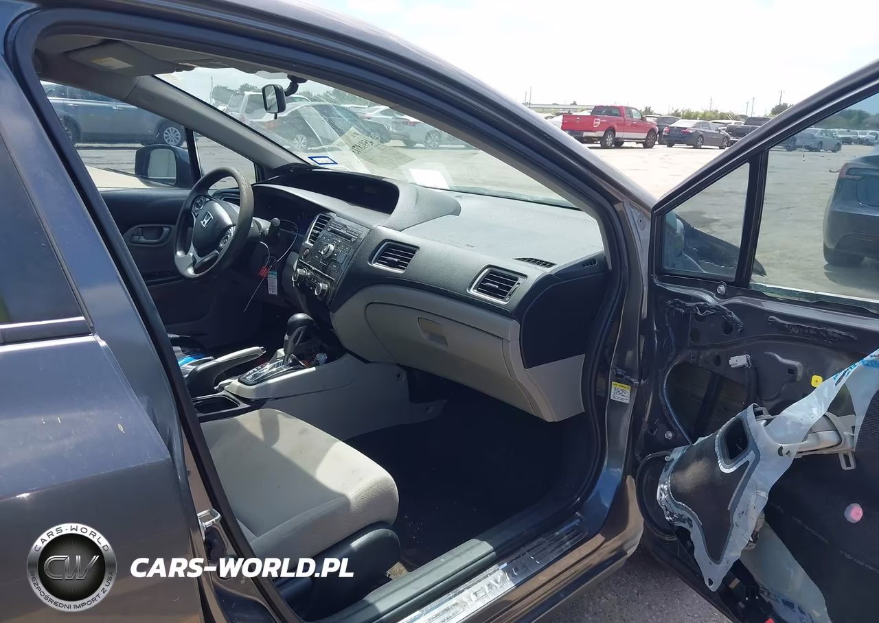 2013 Honda Civic Lx VIN:2HGFB2F58DH554456 - 5