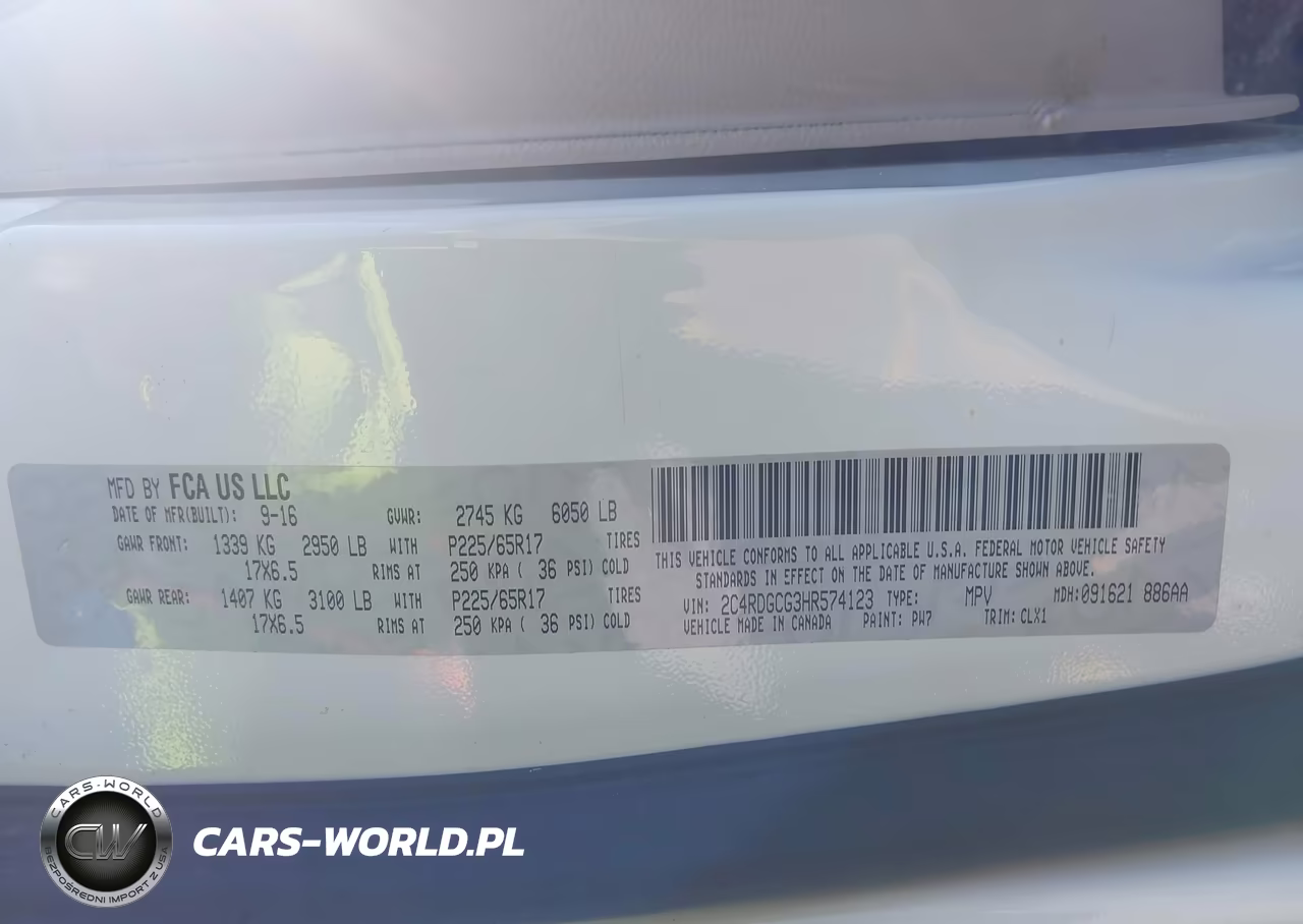 2017 Dodge Grand Caravan Sxt VIN:2C4RDGCG3HR574123 - 9