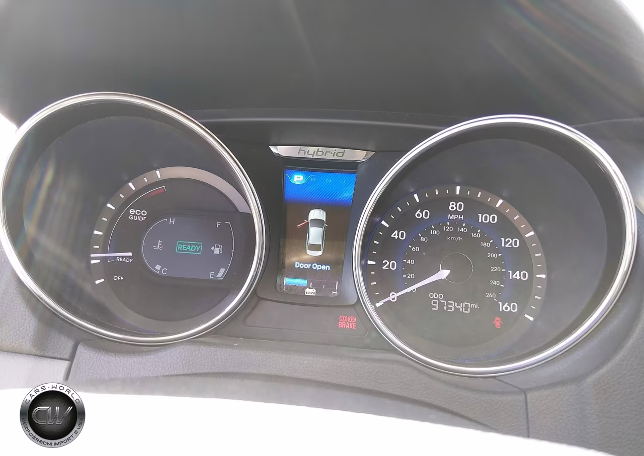 2013 Hyundai Sonata Hybrid Limited VIN:KMHEC4A46DA098873 - 7